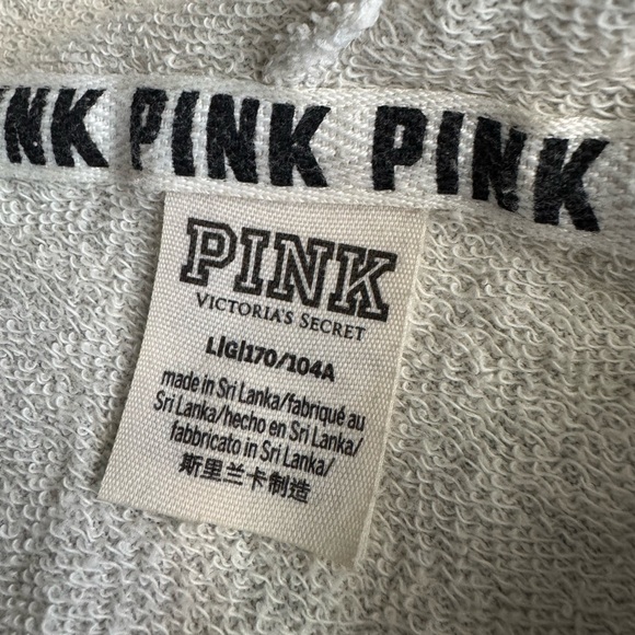 PINK by Victoria’s Secret Floral Zip Hoodie – Size Large - Picture 6 of 11